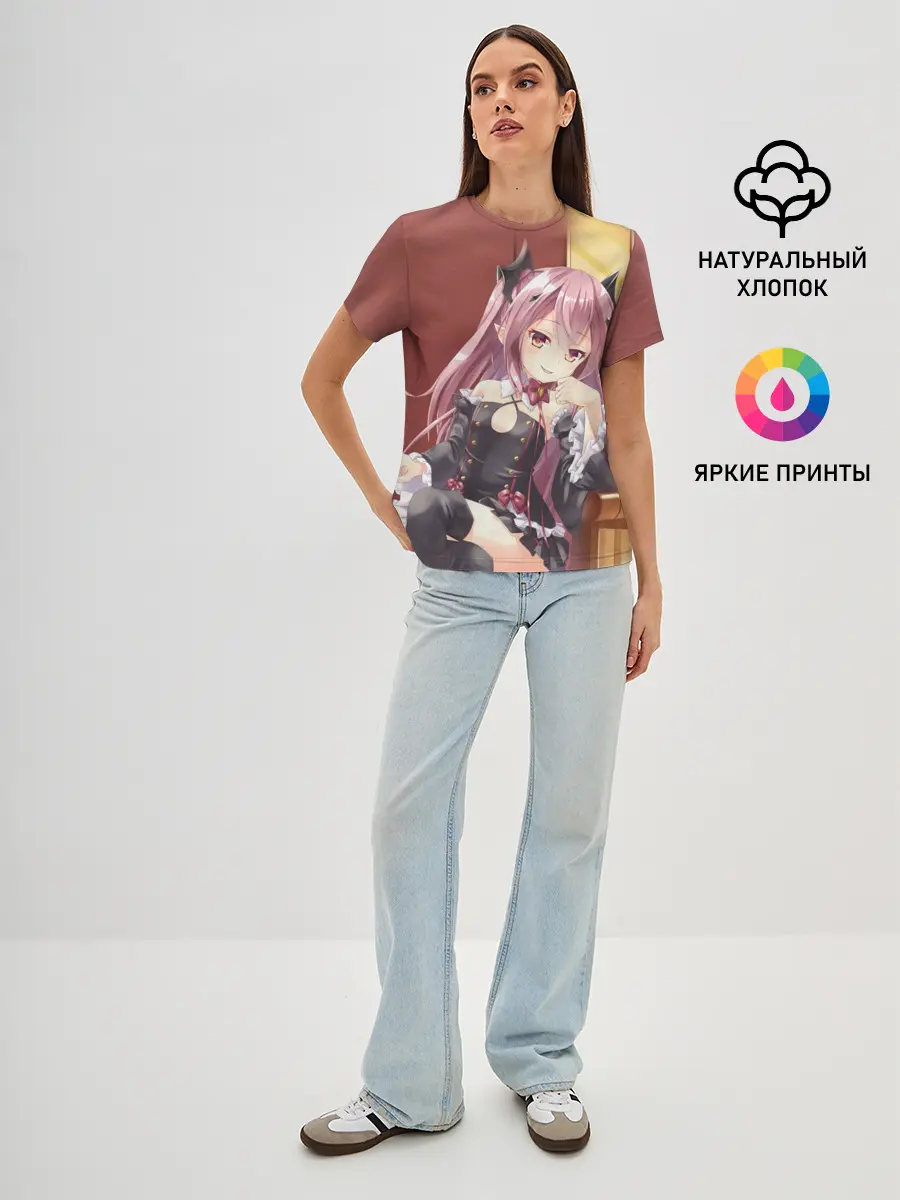 Женская базовая футболка / Последний Серафим