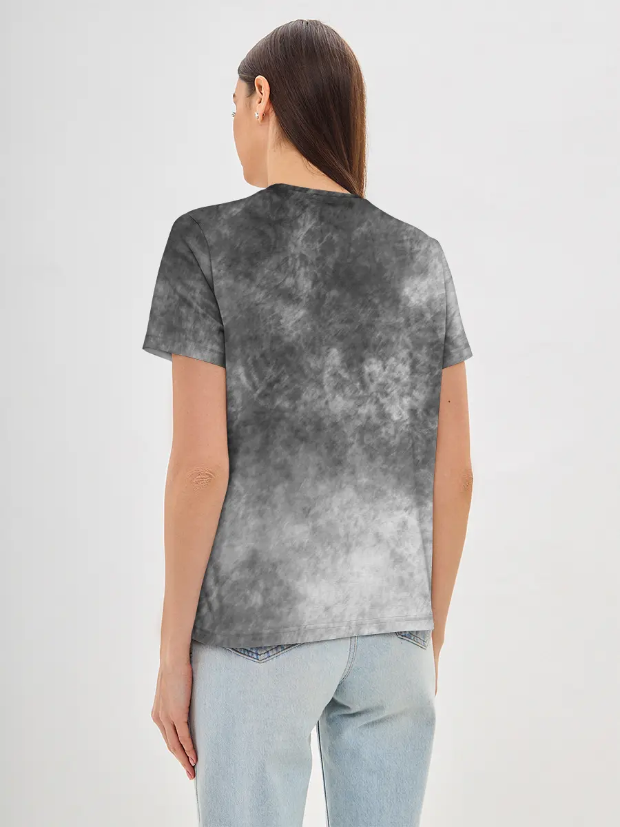 Женская базовая футболка / Cartoon cat