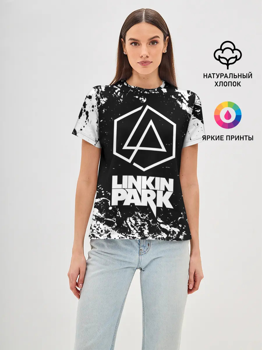 Женская базовая футболка / LINKIN PARK [2]
