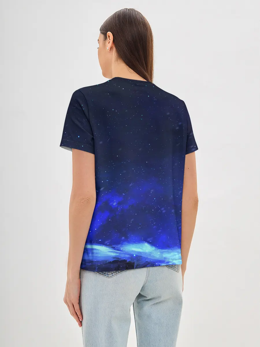 Женская базовая футболка / Dark Wolf