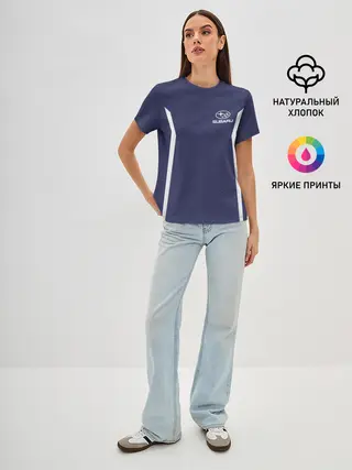 Женская базовая футболка / SUBARU SPORT