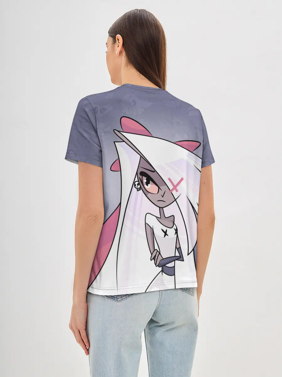 Женская базовая футболка / ОТЕЛЬ ХАЗБИН ВЕГГИ