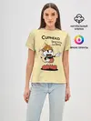 Женская базовая футболка / Cuphead