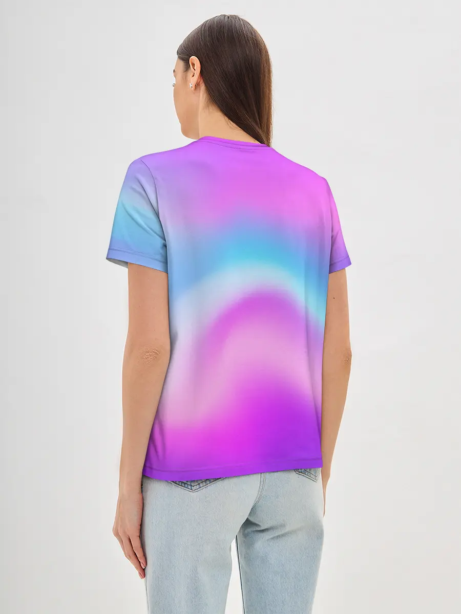 Женская базовая футболка / Мороженое | Ice Scream | Череп