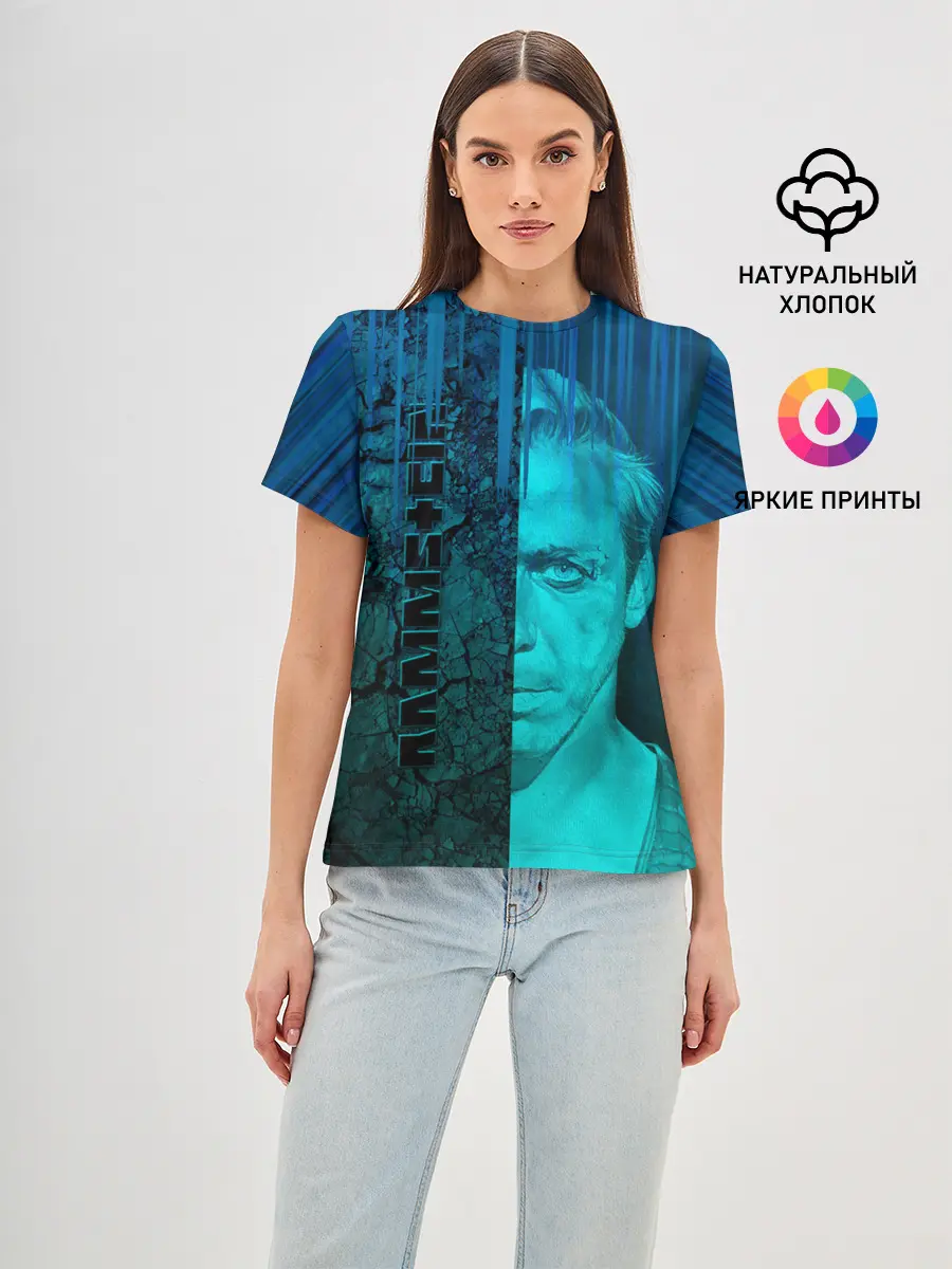 Женская базовая футболка / Rammstein