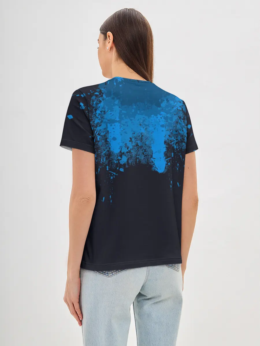 Женская базовая футболка / КРОВЬ АНДРОИДА