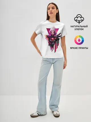 Женская базовая футболка / Project | Fiora