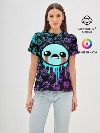 Женская базовая футболка / Blue Isaac