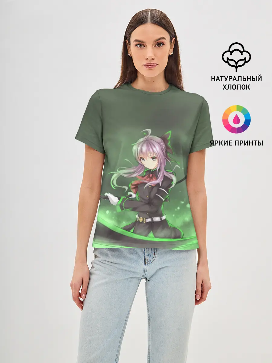 Женская базовая футболка / Шиноа Хиираги