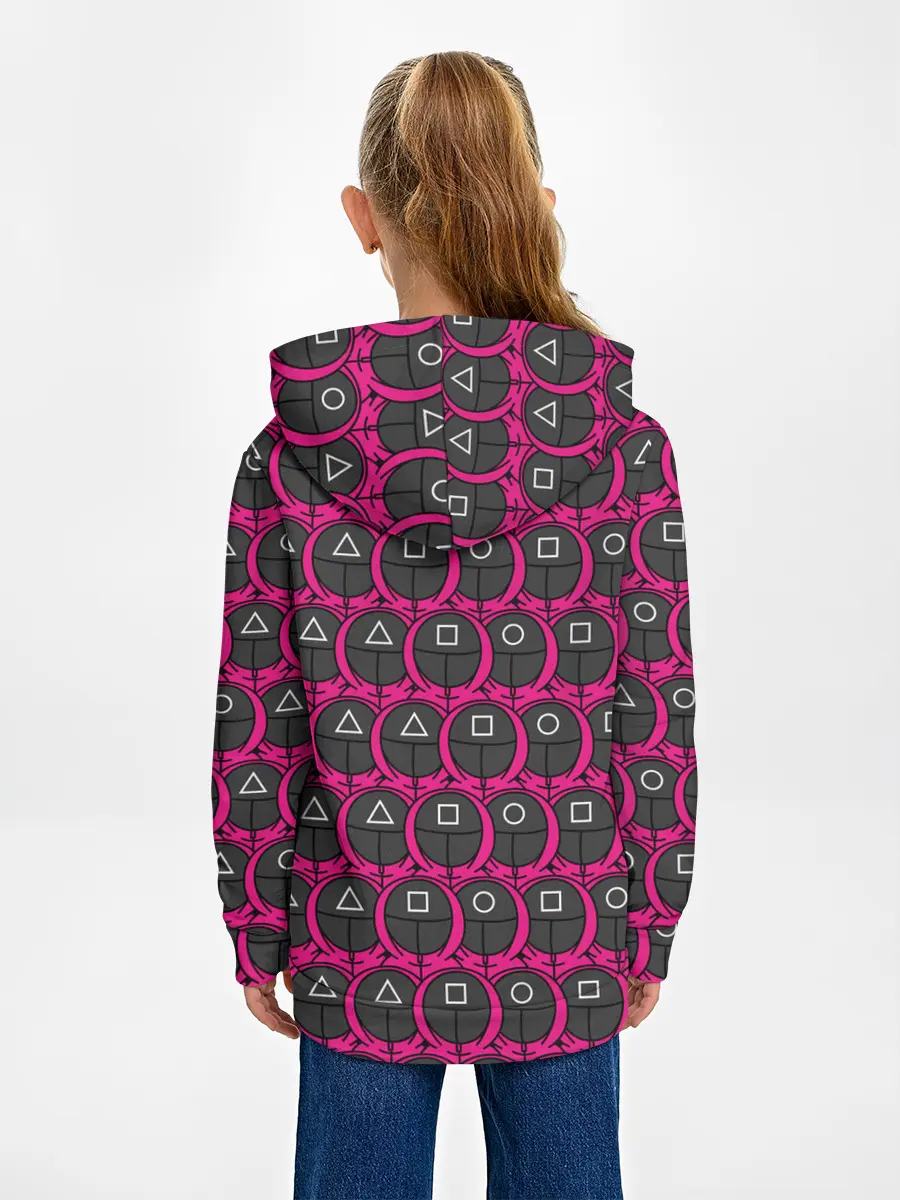 Детское худи / ИГРА В КАЛЬМАРА, МНОГО СТРАЖНИКОВ