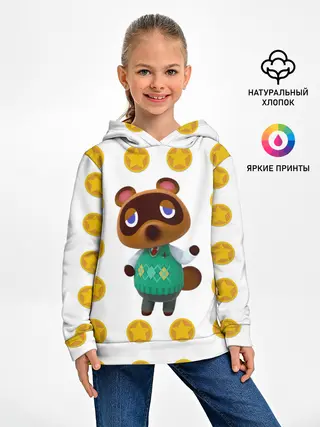 Детское худи / Animal crossing - Nook