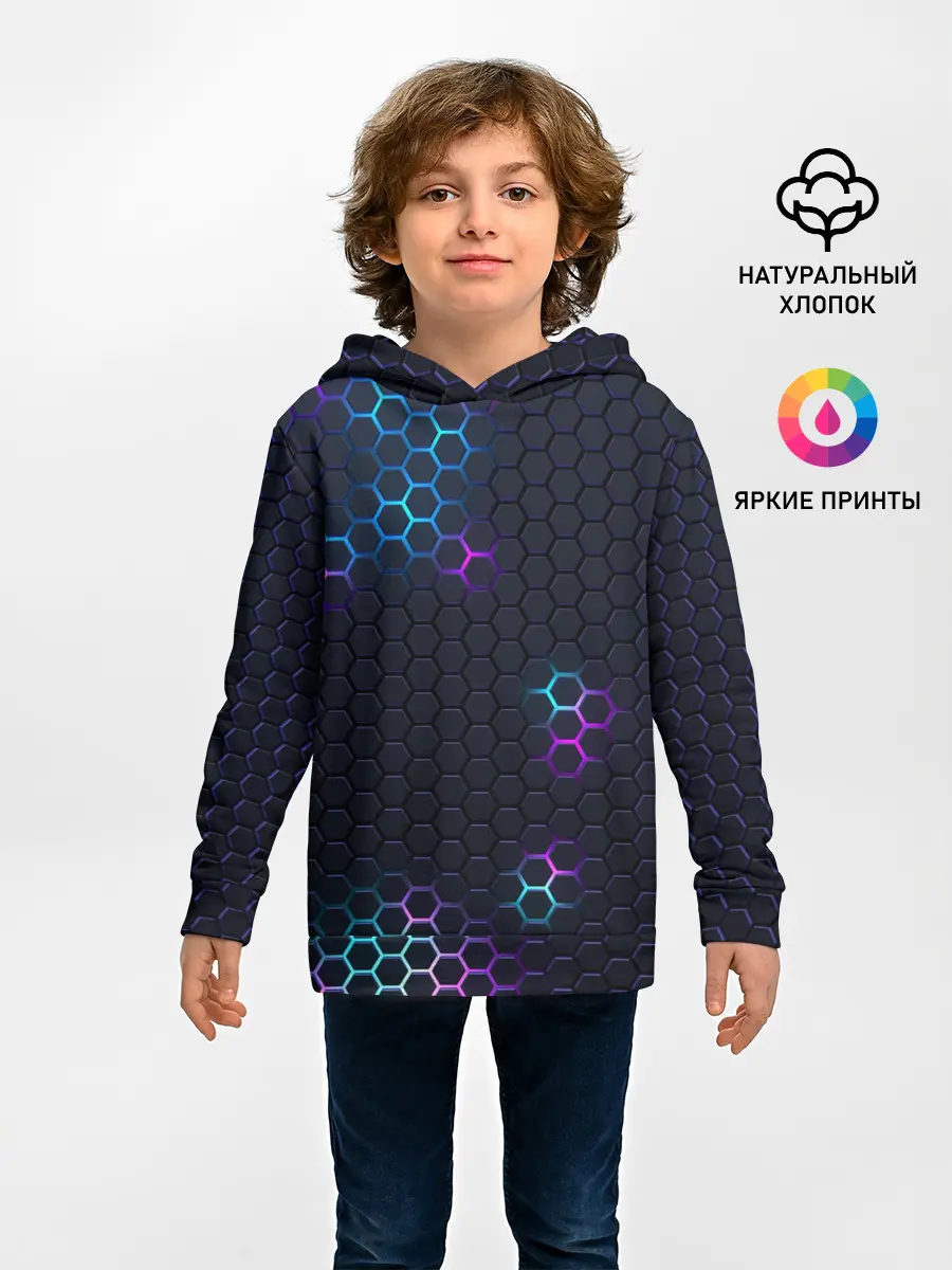Детское худи / НЕОНОВАЯ БРОНЯ | НЕО БРОНЯ