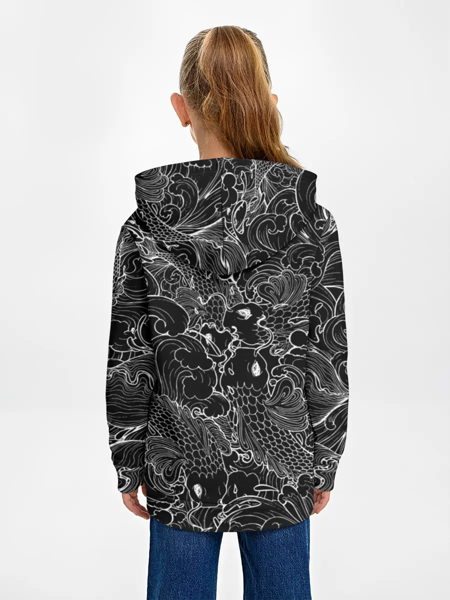 Детское худи / Карпы кои