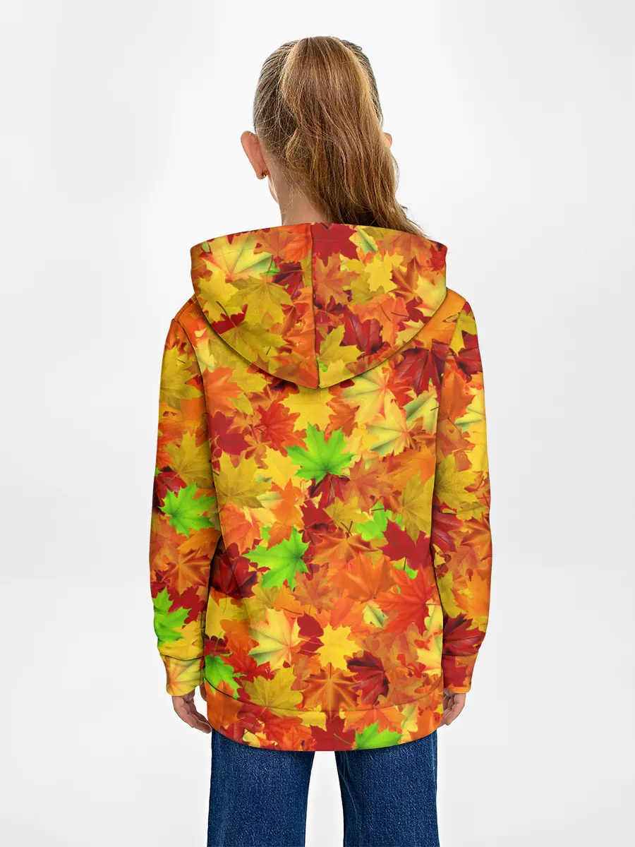 Детское худи / Кленовые листья