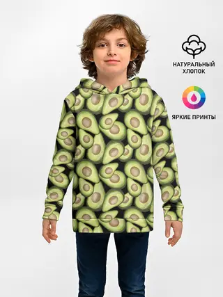Детское худи / Авокадо