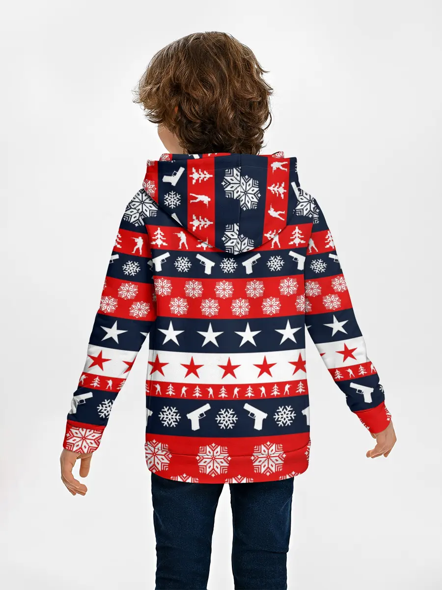 Детское худи / CS GO НОВОГОДНИЙ