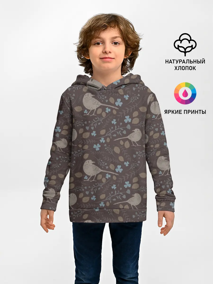 Детское худи / Осенняя абстракция