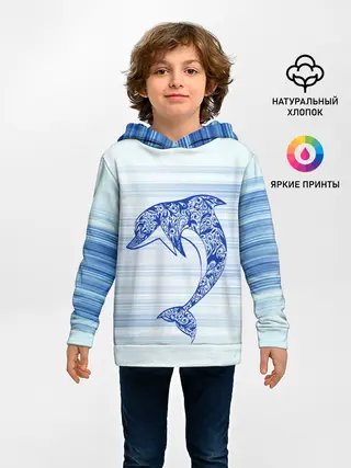Детское худи / Дельфин