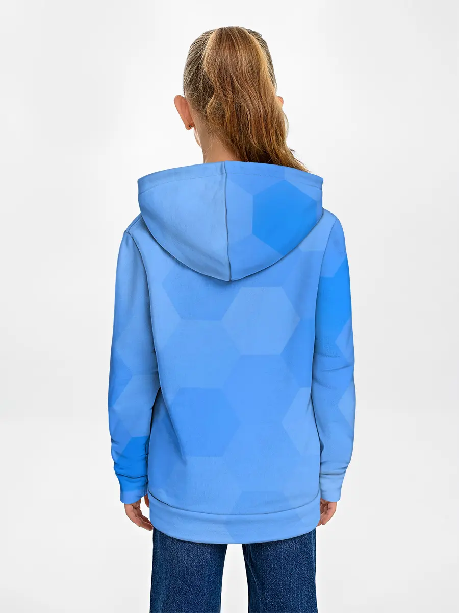 Детское худи / Дельфин с коктейлем