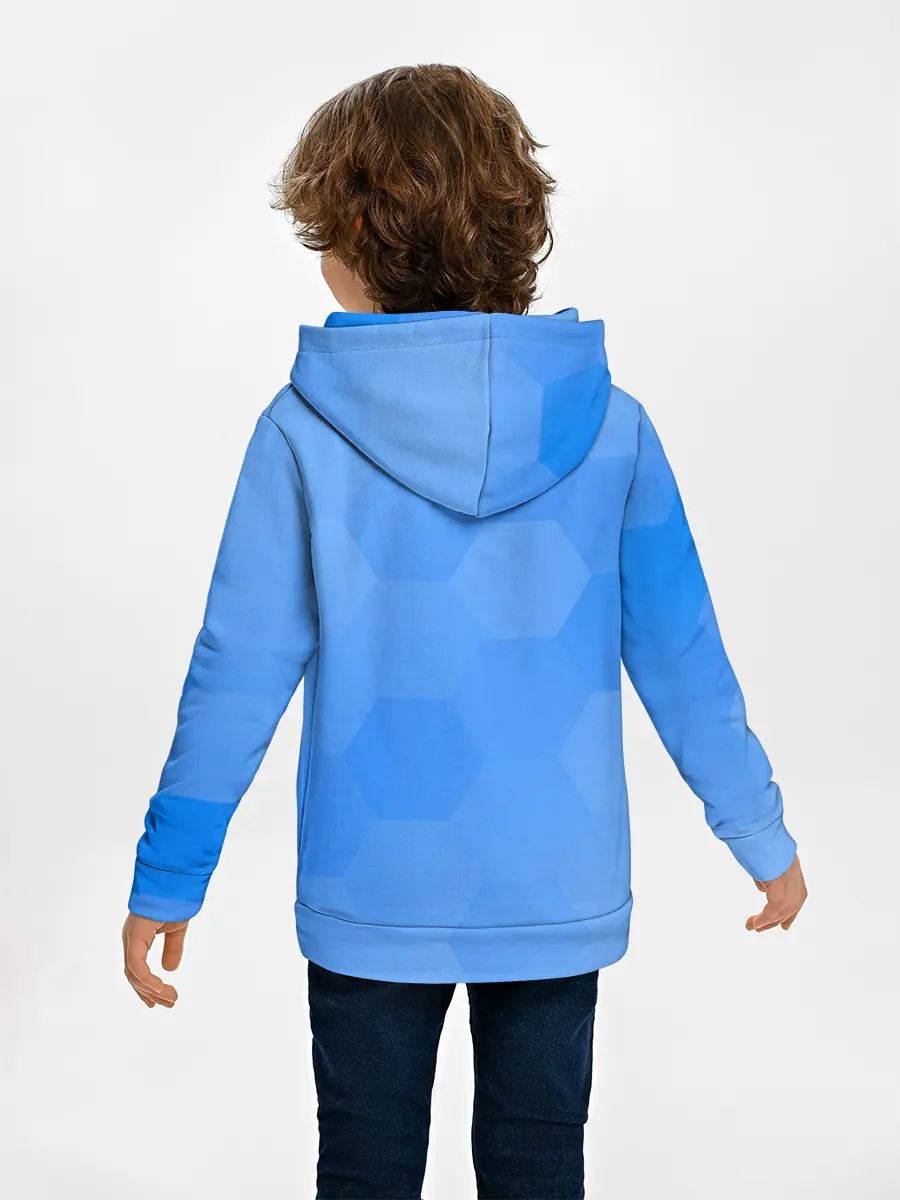 Детское худи / Дельфин с коктейлем