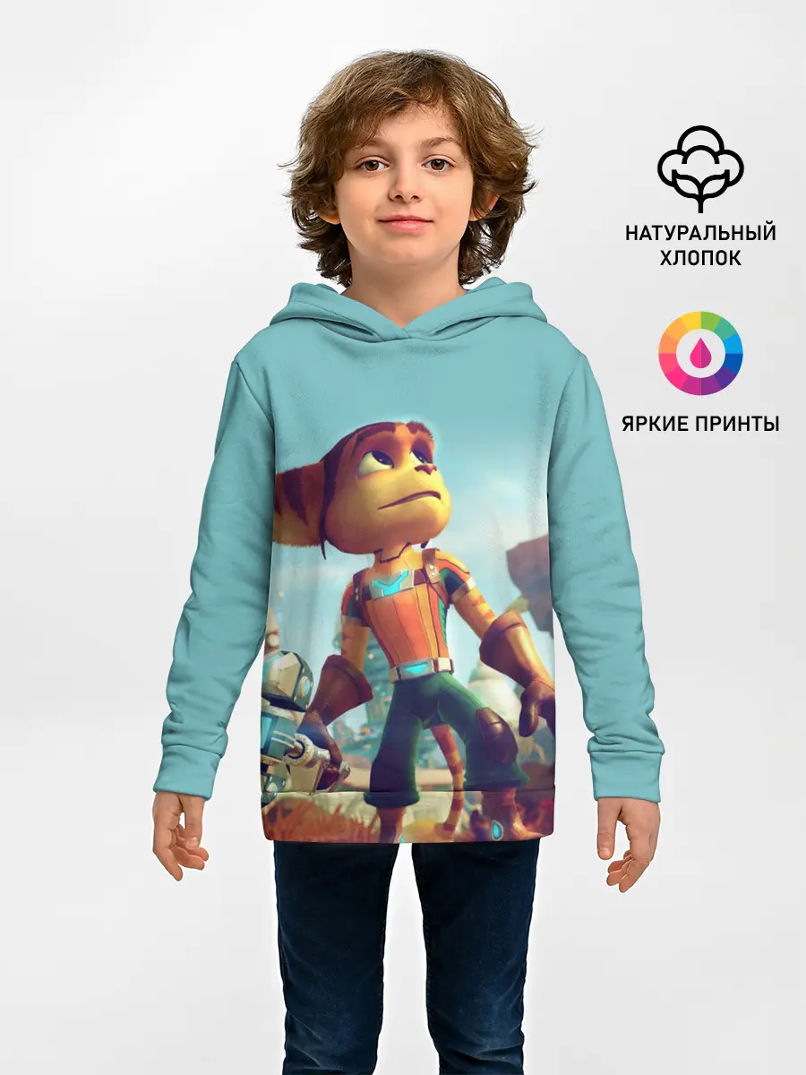 Детское худи / Ratchet and Clank
