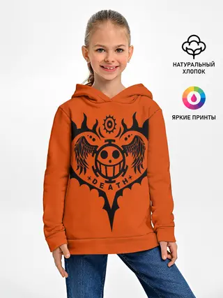 Детское худи / сердце One Piece