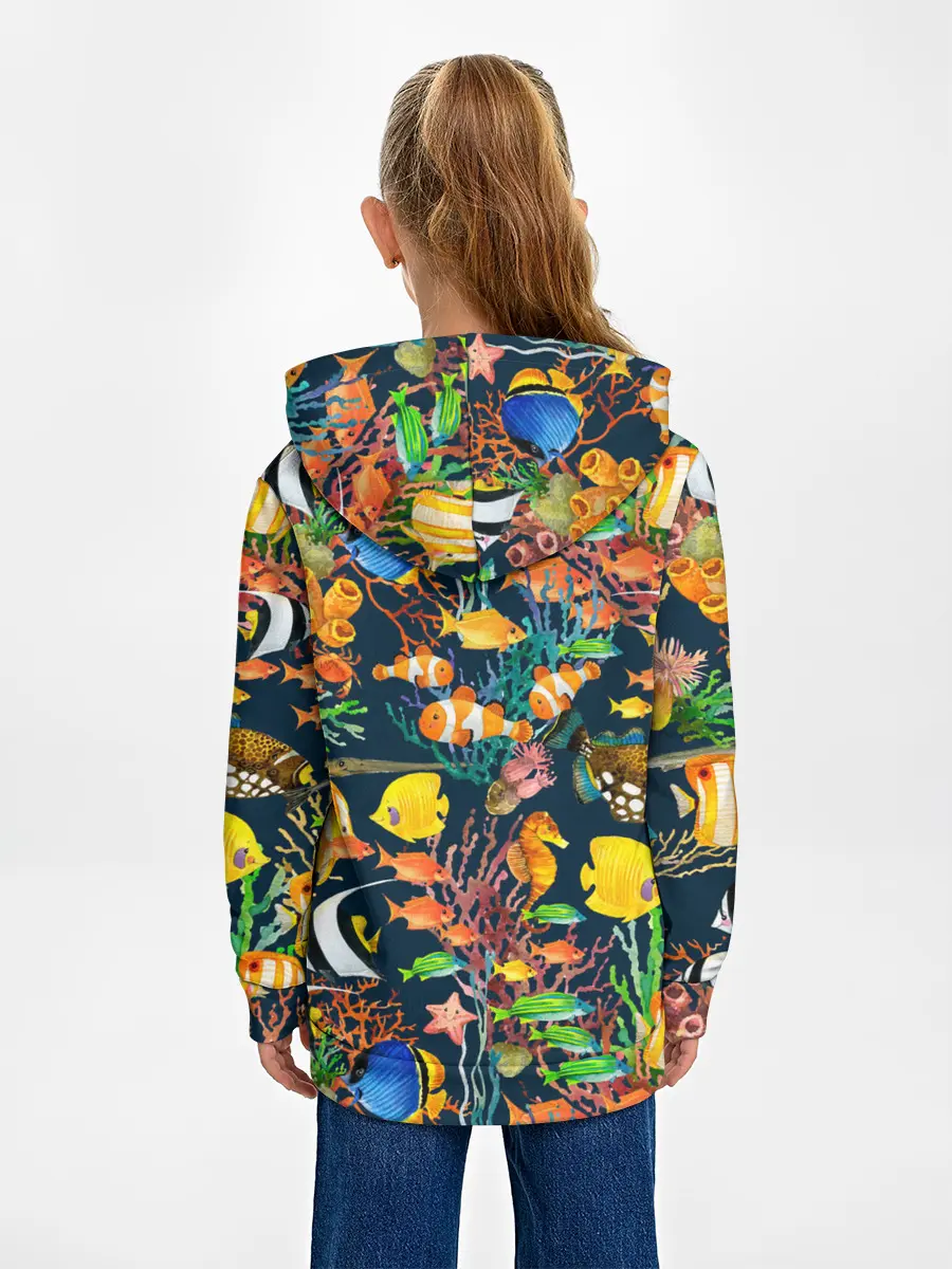 Детское худи / Морской мир