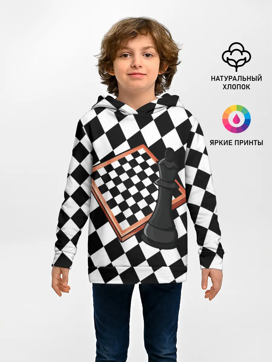 Детское худи / Шахматы