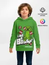 Детское худи / LIKE A BOSS Minecraft Creepe