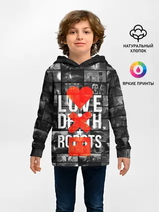 Детское худи / LOVE DEATH ROBOTS