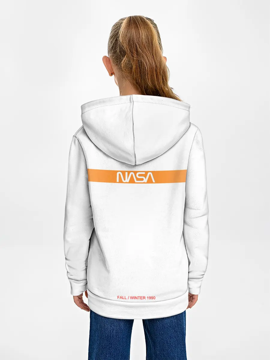 Детское худи / NASA БЕЛАЯ ФОРМА | НАСА WHITE UNIFORM