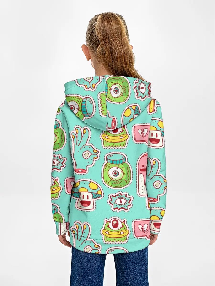 Детское худи / Яркие монстрики