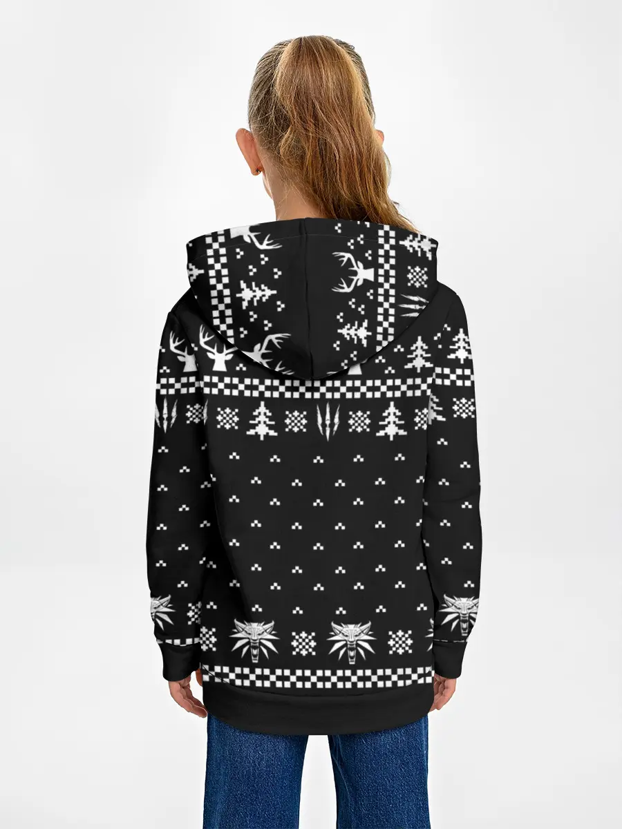 Детское худи / ВЕДЬМАК НОВОГОДНИЙ