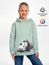 Детское худи / акварельные панды