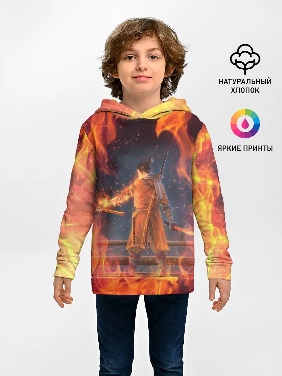 Детское худи / Warrior | Sekiro shadows die twice