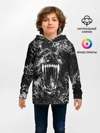Детское худи / Волчья пасть