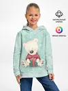 Детское худи / Медвежонок с подарком