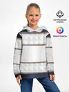 Детское худи / White 3d lines