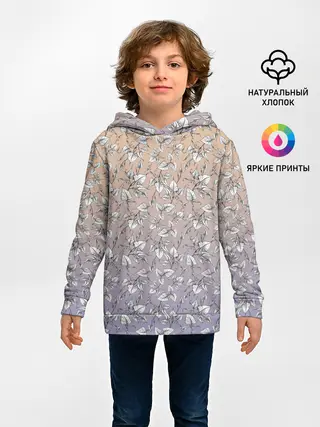 Детское худи / Плющ и градиент