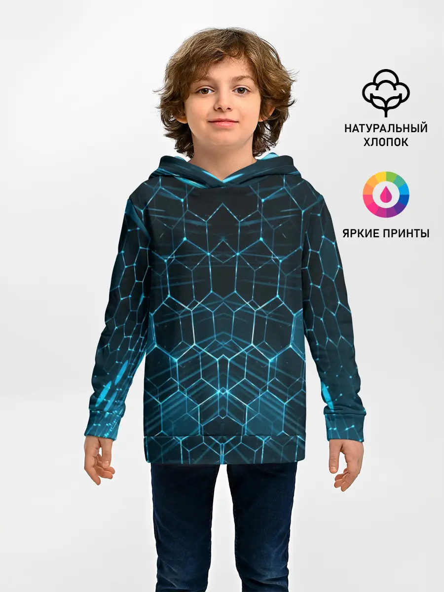 Детское худи / НЕОНОВАЯ БРОНЯ