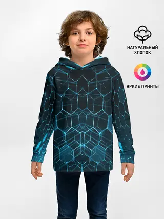 Детское худи / НЕОНОВАЯ БРОНЯ