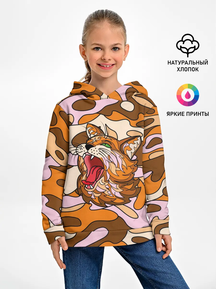 Детское худи / Грозный кот