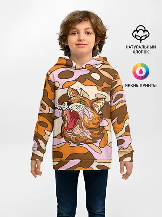 Детское худи / Грозный кот