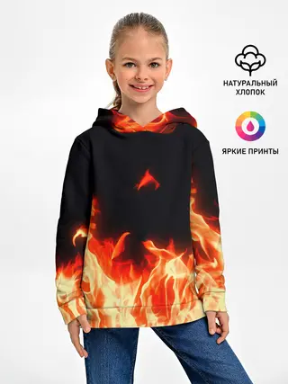 Детское худи / Огонь