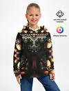 Детское худи / ФРАКТАЛЬНЫЙ ОПТИЧЕСКИЙ УЗОР