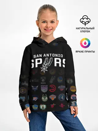 Детское худи / San Antonio Spurs