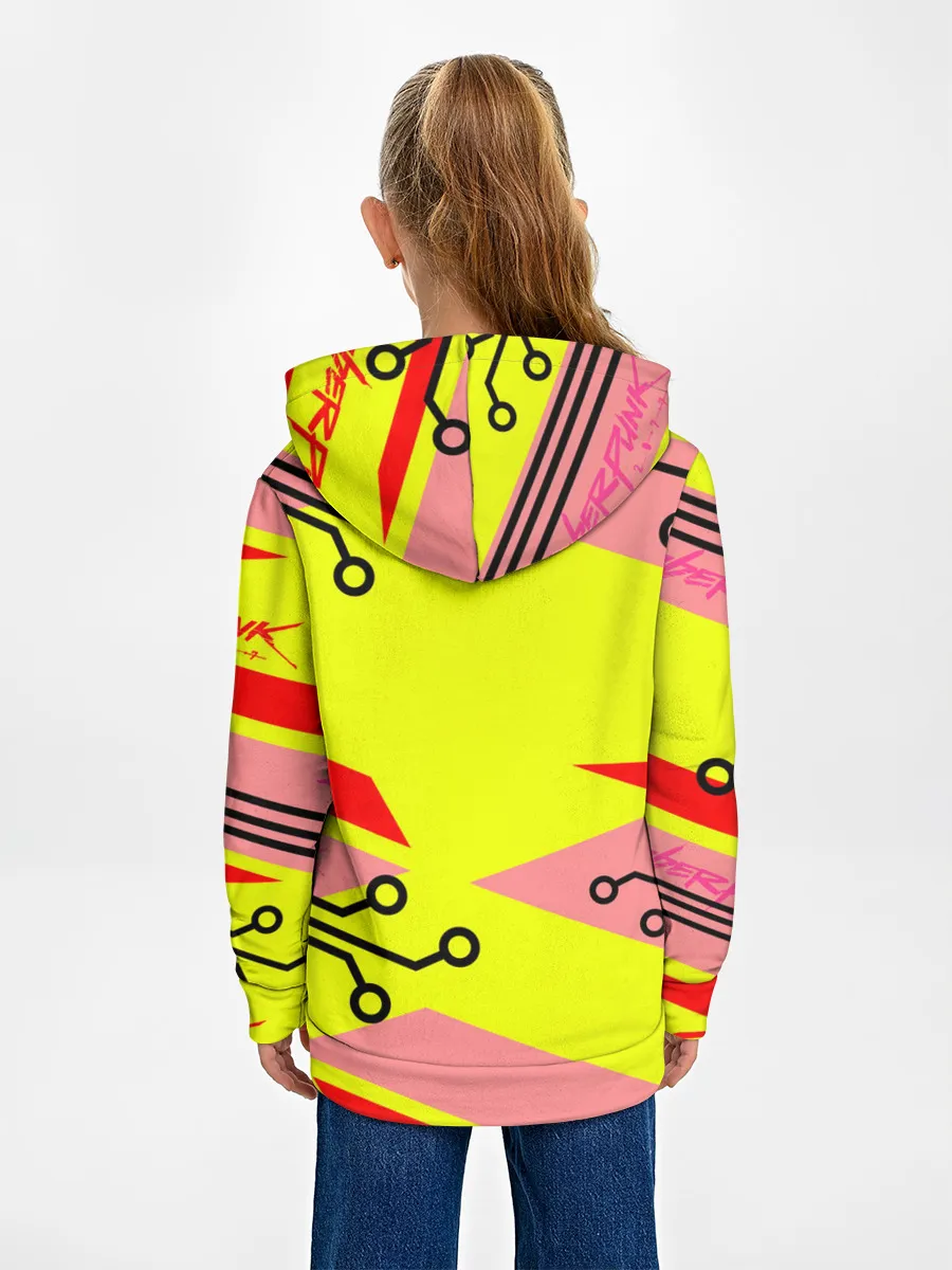 Детское худи / Cyberpunk 2077 Киберматрица.