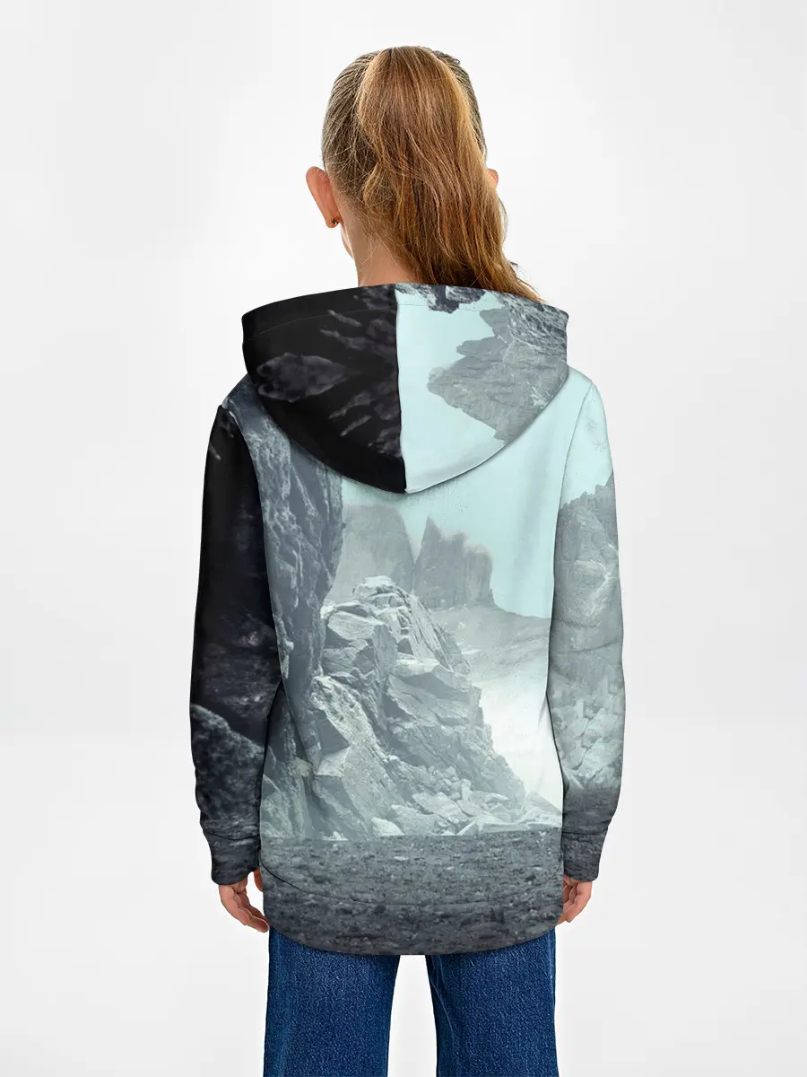 Детское худи / Волк в горах