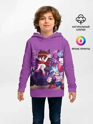 Детское худи / Friday Night Funkin рисунок