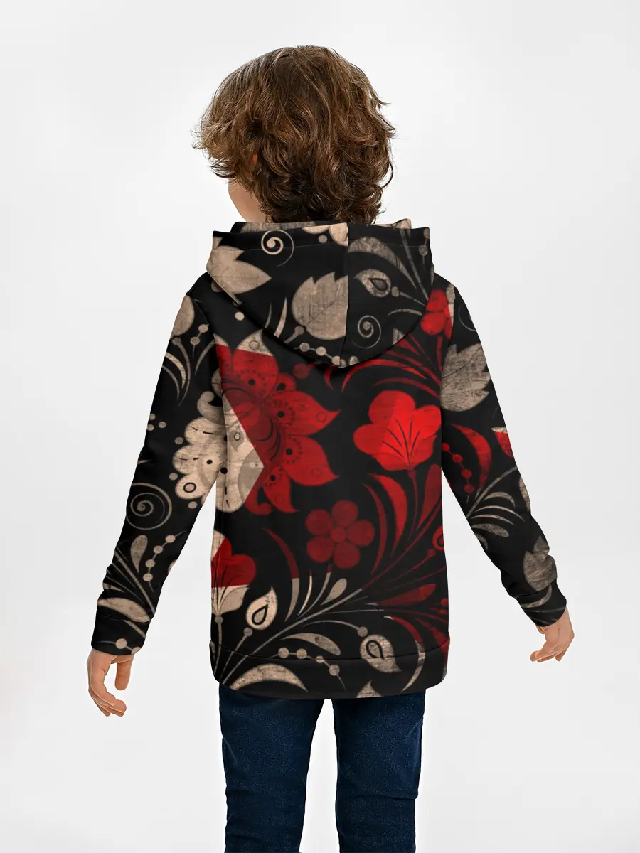 Детское худи / Медведь в ушанке